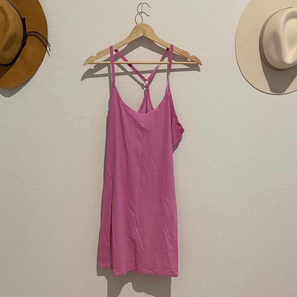 Pink Strappy Dress